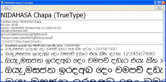 sinhala fonts free download windows 10